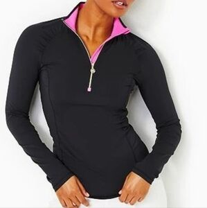 Women's Black and Pink Womens Small Top